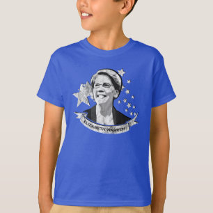 Elizabeth Warren Star Banner T-Shirt