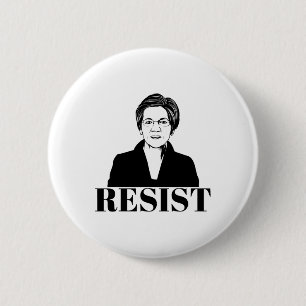 Elizabeth Warren Teeshirt Political Feminist Resis 6 Cm Round Badge