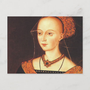 Elizabeth Woodville "The White Queen" Postcard