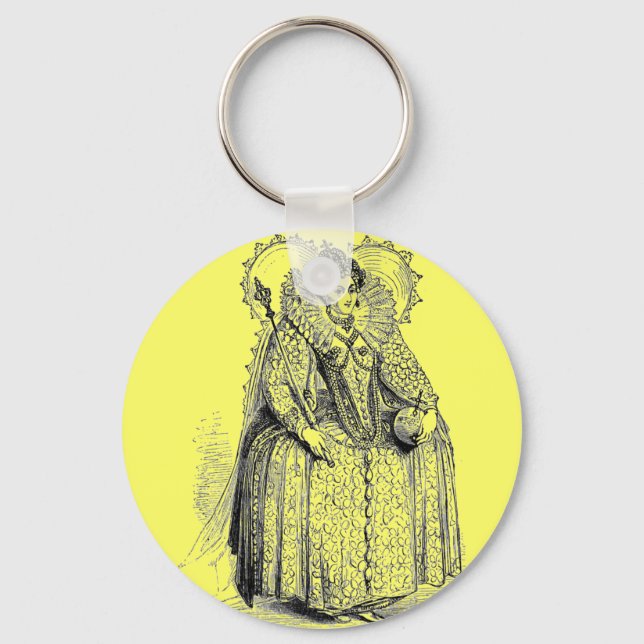 Elizabethan Clothing Key Ring (Front)