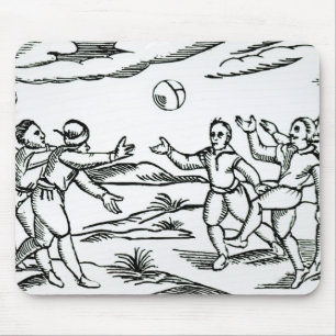 Elizabethan Football Mouse Pad