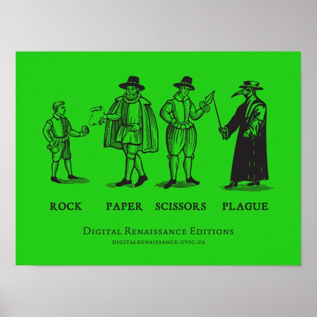 Elizabethan Rules Poster (Front)