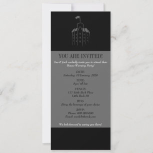 Elizabethan Theatre Sketch Invitation