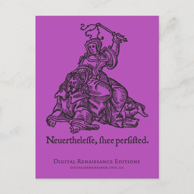 Elizabethan Warren Postcard (Front)