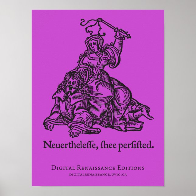 Elizabethan Warren Poster (Front)