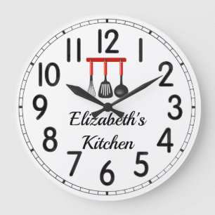 Elizabeth's Kitchen Large Clock