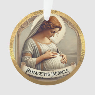 Elizabeth's Miracle Acrylic Ornament