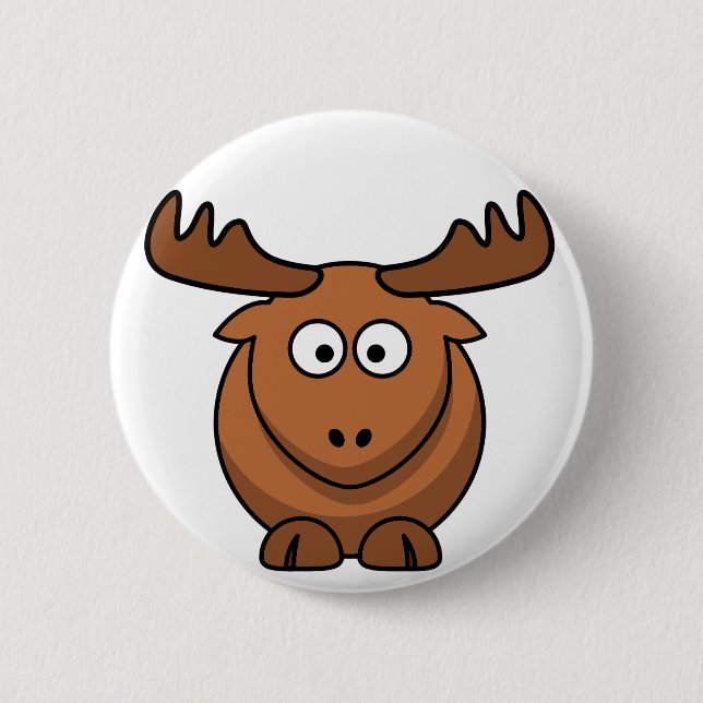 Elk.ai 6 Cm Round Badge (Front)