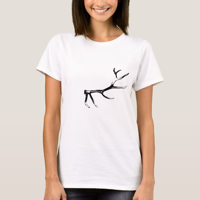 Elk Antler T-Shirt (Front)