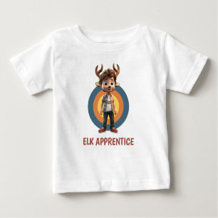 Elk Apprentice Boy Baby T-Shirt
