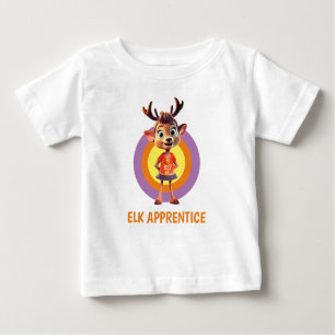Elk Apprentice Girl Baby T-Shirt