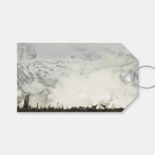 Elk at Grand Teton National Park Photography Gift Tags