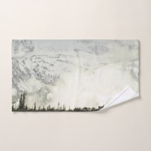 Elk at Grand Teton National Park Photography Hand Towel