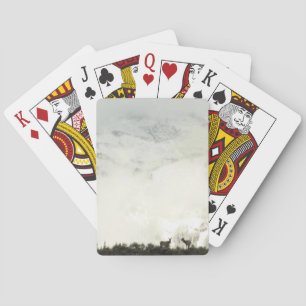 Elk at Grand Teton National Park Photography Playing Cards