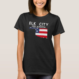 Elk City USA State America Travel Oklahoman T-Shirt