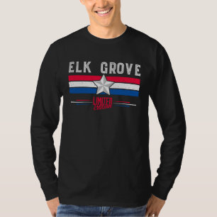 Elk Grove  Retro Vintage   Women Men Kids T-Shirt