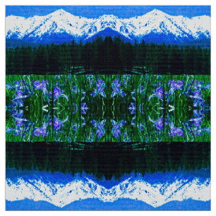 Elk Horn Iris Fabric