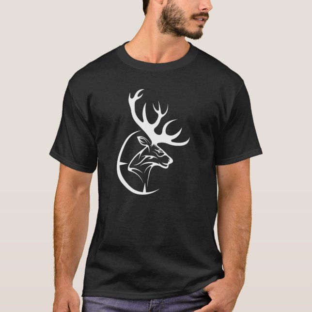 Elk Hunting Deer Hunter Bow Hunting Fishing Bow Fi T-Shirt (Front)