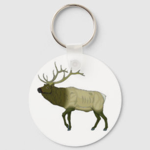 Elk Key Ring