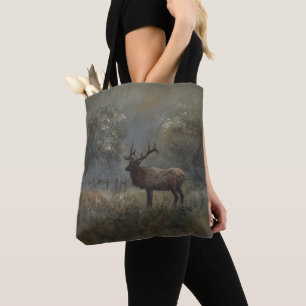 Elk Meadow Tote Bag