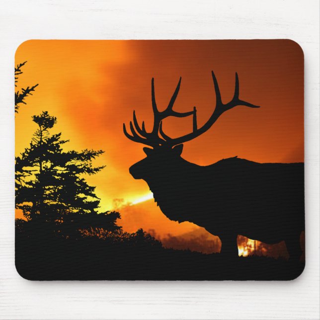 Elk Mouse Pad (Front)