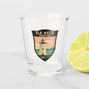 Elk Neck State Park Maryland Vintage Shot Glass