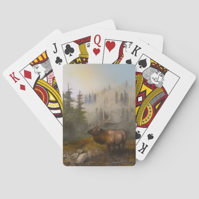 Elk Playing Cards (Back)