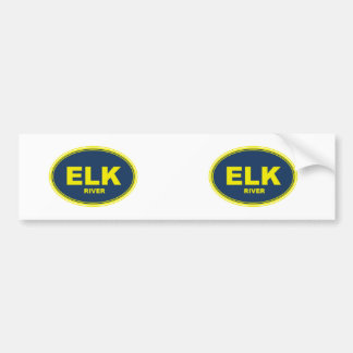 Elk River Bumper Sticker