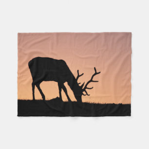 Elk Rocky Mountains National Park, Colorado Fleece Blanket