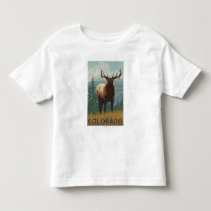 Elk SceneColorado Toddler T-Shirt