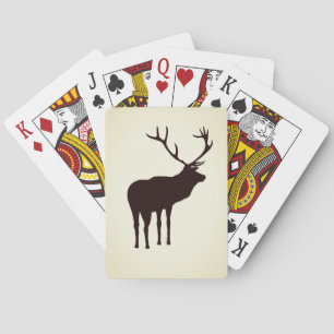 Elk Spirit Animal Playing Cards