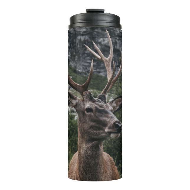 ELK STACK DEER THERMAL TUMBLER (Front)