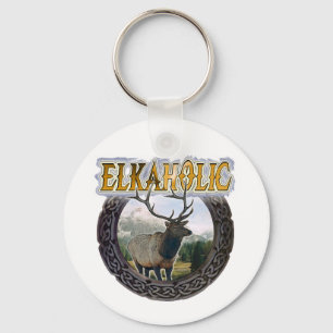 Elkaholic Key Ring