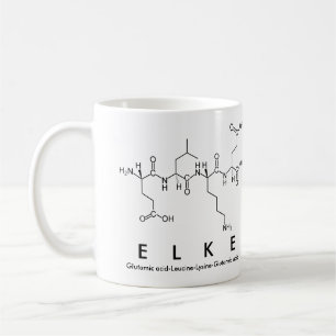 Elke peptide name mug