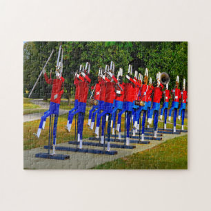 Elkhart Marching Band Indiana. Jigsaw Puzzle