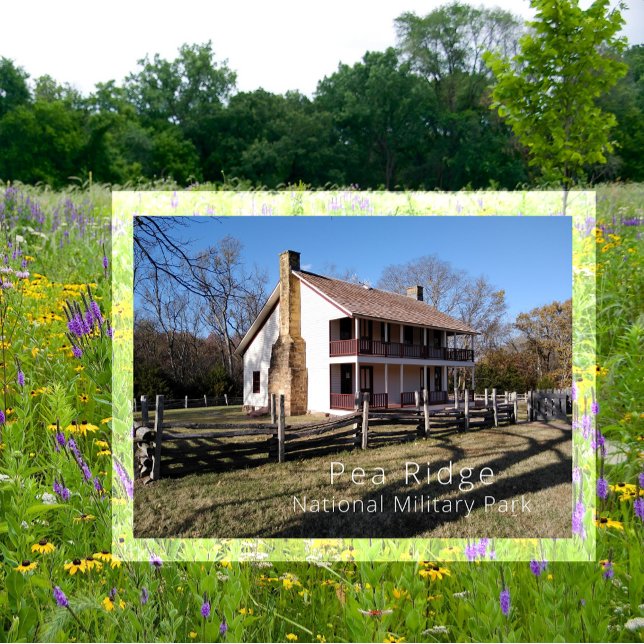 Elkhorn Tavern, Pea Ridge National Military Park Postcard (Creator Uploaded)