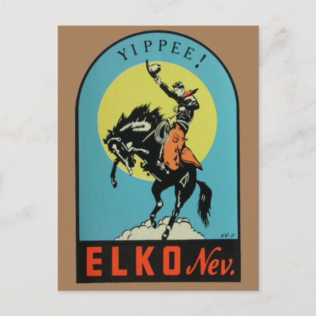 Elko, Nevada  Postcard (Front)