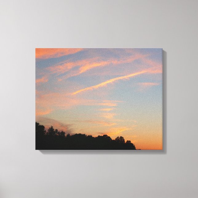 Elkridge Sunset Maryland Landscape Canvas Print (Front)