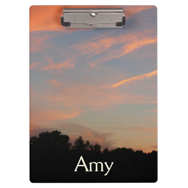 Elkridge Sunset Maryland Landscape Clipboard (Front)