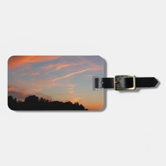 Elkridge Sunset Maryland Landscape Luggage Tag (Front Horizontal)