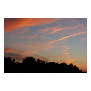 Elkridge Sunset Maryland Landscape Poster