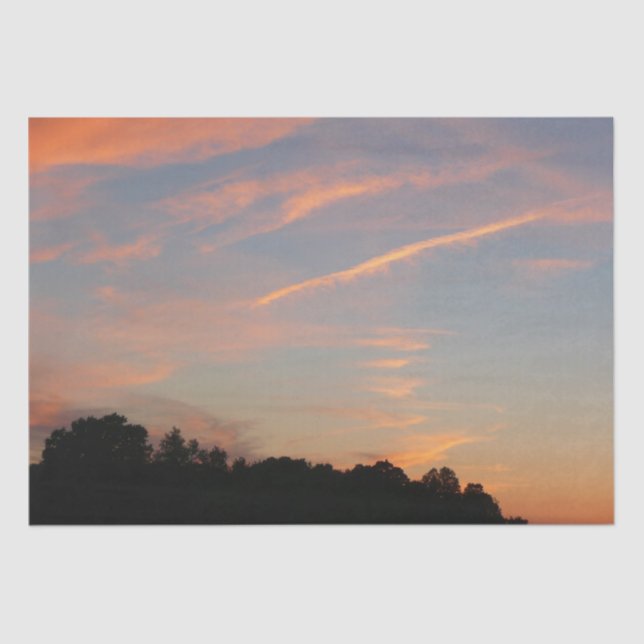 Elkridge Sunset Maryland Landscape Tissue Paper (Front)