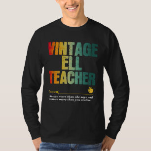 ELL Teacher Appreciation Week Back to School  2 T-Shirt