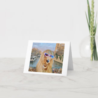 Ella Bella Banana, Notre Dame Thank You Card