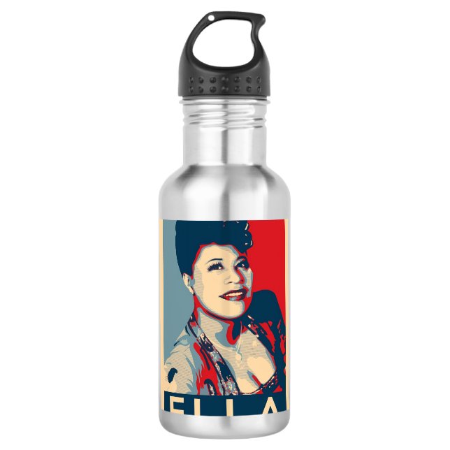 Ella Fitzgerald 710 Ml Water Bottle (Front)