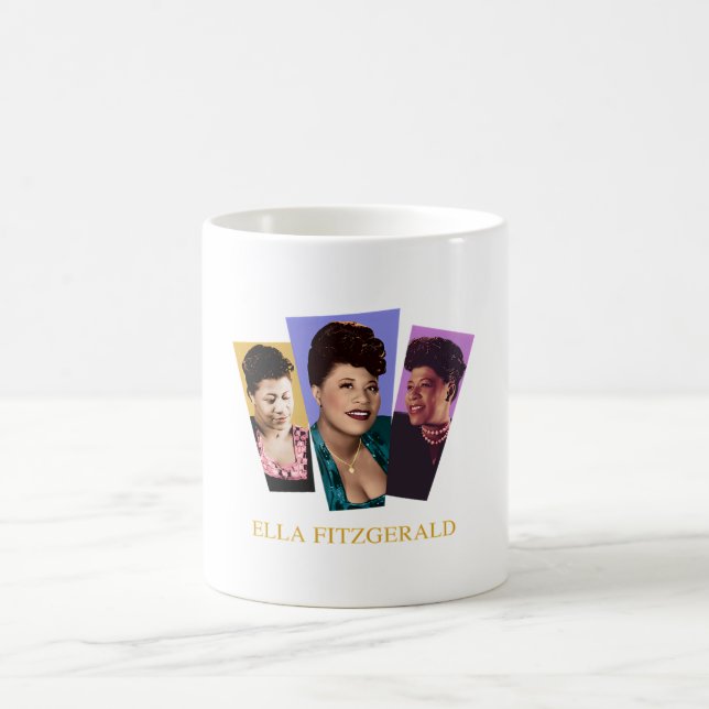 Ella Fitzgerald Coffee Mug (Center)