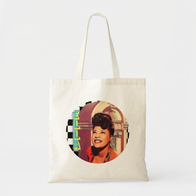 Ella Fitzgerald Tote Bag (Front)