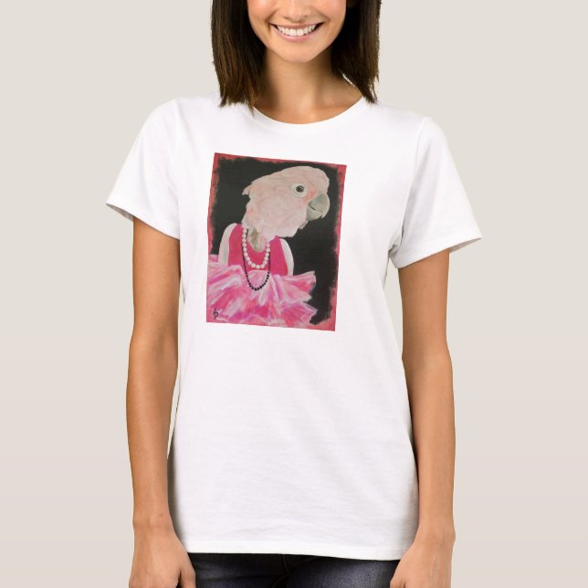 Ella Pretty in Pink tee (Front)