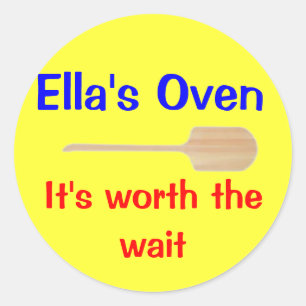 Ella's Oven, Classic Round Sticker