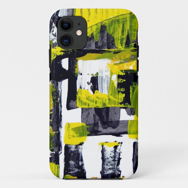 Elle-abstract-010-1620-Original-Abstract-Art-untit Case-Mate iPhone Case (Back)